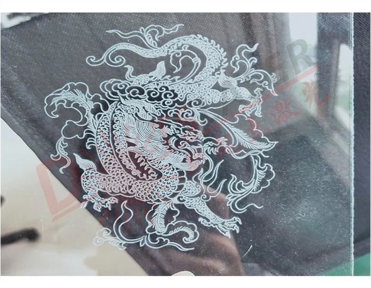 CO2 Laser Marking Glass