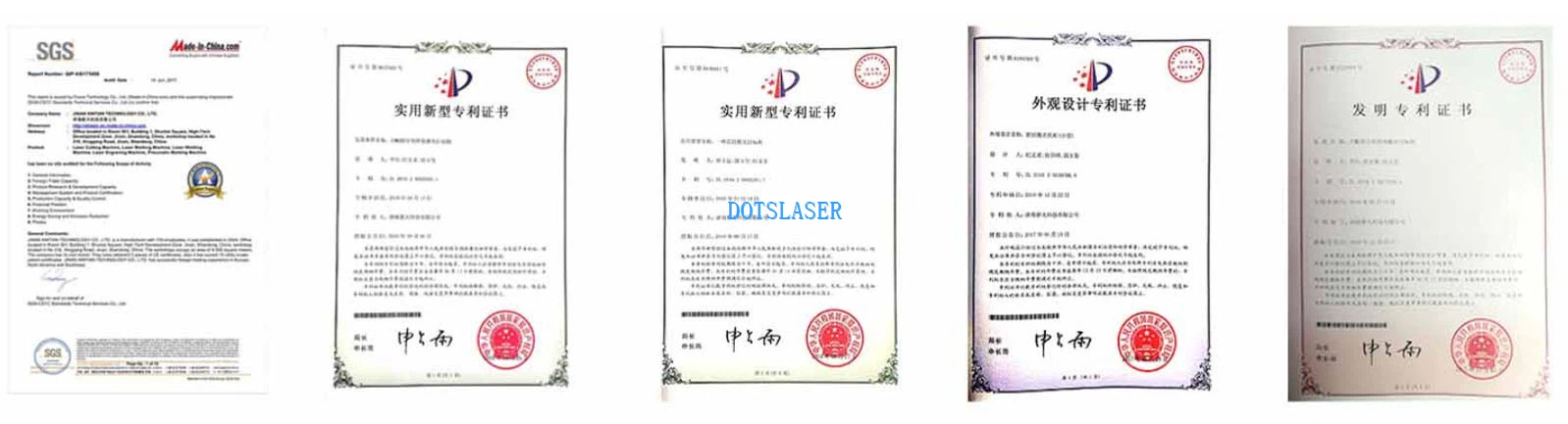 Dotslaser- machine quality control Dotslaser- machine quality control